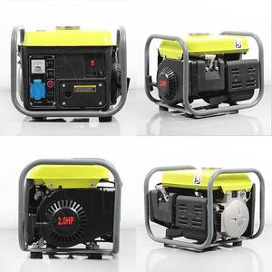 가족 사용 휴대용 650va 1kva 소형 가솔린 전기 발전기 650w 800w 0.75kw 0.9kw 모터 950 가솔린 발전기 - Product Image 2