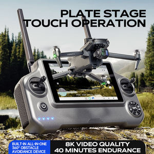 2025 Wing 6 GPS <span class=keywords><strong>Drone</strong></span> 4K 8K Professionnel HD Double Caméras Longue Portée WIFI FPV App RC <span class=keywords><strong>Drone</strong></span> Smart Touch Scree RC Control P7 Max - Product Image 6