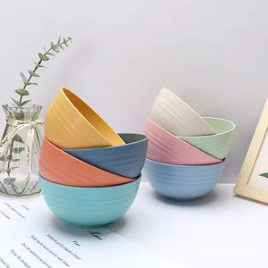 Service de table en plastique PP écologique et durable Icen YJ06 avec rayures horizontales, 8 pièces, kit d'ustensiles lavable au lave-vaisselle - Product Image 4