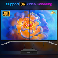 Boîtier TV intelligent Android 4K Topleo RK3588 PCBA avec prise en charge RTC, lecteur multimédia en streaming, boîtier TV intelligent Android AI