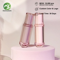 Flacons de brillant à lèvres et d'huile à lèvres double compartiment de 5 ml, design populaire, avec logo personnalisé, emballage pour outils de maquillage cosmétique