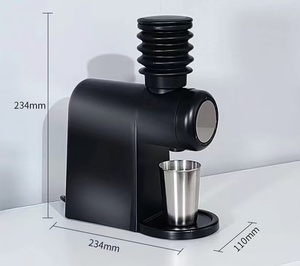 Moulin à café <span class=keywords><strong>électrique</strong></span> à meules en acier inoxydable, capacité 80g, écoénergétique A+, meules de 48MM, prix de gros abordable pour hôtels - Product Image 3