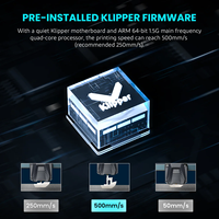 3D-принтер ELEGOO Neptune 4 Pro, высокоскоростной принтер с частотой печати 500 мм/с, большой 3D-принтер