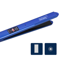 Salon professionnel fer à lisser peigne deux-en-un fer plat quatre dents contrôle de la température Anion peigne à attelle électrique