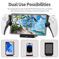 Base de charge POUR PS5 Portail Dock de charge portable Magnétique Type-C Streaming Chargeur de station d'accueil portable POUR PlayStation Portal