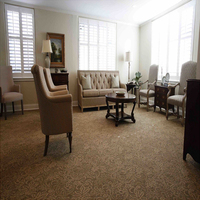 Tapis d'hôtel lavable antibactérien, tapis imprimé, tapis moderne de luxe pour chambres d'hôtes et sanitisation hôtelière