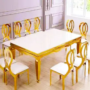 中国ダイニングテーブルと椅子セットレストランテーブルと椅子ダイニングテーブルと椅子セット6
