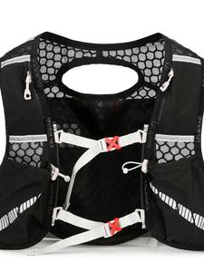 กระเป๋าใส่น้ำสำหรับกีฬากลางแจ้งอเนกประสงค์ กระเป๋าเป้สะพายหลังสำหรับวิ่งข้ามประเทศ เสื้อกั๊กสะท้อนแสงสำหรับปั่นจักรยาน เสื้อกั๊กสำหรับใส่น้ำ กระเป๋าหลายช่อง - Product Image 4