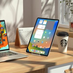 Nhà Máy Acrylic cuốn sách đứng giữ cuốn sách rõ ràng Giá vẽ đứng với vách ngăn để hiển thị hình ảnh máy tính xách tay âm nhạc tờ tác phẩm nghệ thuật CD - Product Image 4