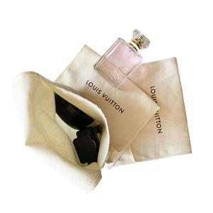 Sacs d'enveloppe d'argent à rabat en coton doux Enveloppe Porte-cartes de visite Pochette de rangement - Product Image 2