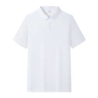 Chemise unisexe à manches courtes en Spandex/Coton respirant pour homme, tissu tricoté, logo brodé à transfert thermique sur le devant