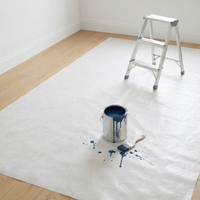 Rouleau de feutre blanc autocollant ultra-résistant pour la protection des surfaces en bois dur et des objets artisanaux