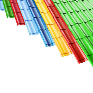 Panneau de toiture ondulé multicolore DX51D PPGI avec 0.15mm-0.25mm d'épaisseur zéro paillettes pour couper le soudage certifié par BIS - Product Image 4