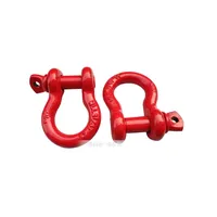 Anneau en D universel 1/2 pouce, crochet de remorquage en acier allié, résistance à la rupture de 8 tonnes, rouge, ARCTICSUN, haute qualité, modèle KX-029 Aeolus, remorquage