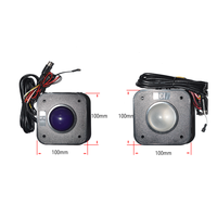Trackball — PS2 LED arcade, 3 pouces, pour jeux d'arcade, nouveauté
