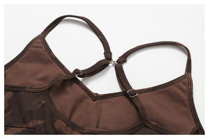 Camouflage vêtements sous-vêtements soutien-gorge femmes sans couture Fitness haut court femmes Yoga Shorts fille chine sans couture Sport soutien-gorge - Product Image 4