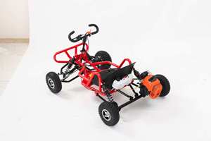 Kart à essence tout-terrain YLD puissant à double châssis en acier, 4 roues, pour adultes et enfants, voiture de course de drift - Product Image 6