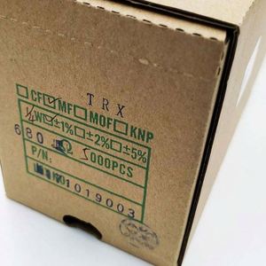 Factory Direct MF1/4W-680ohm1% T52 1/4W Resistors Metal Film Resistors 680ohm 1% 1/4W - Product Image 1