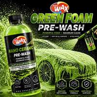 Nano Wax Champú de Alta Calidad para Autos, Espuma para Detallado de Autos, Espuma de Nieve sin Contacto para el Cuidado del Color, Champú de Espuma de Nieve de 500 ml, Limpieza Rápida