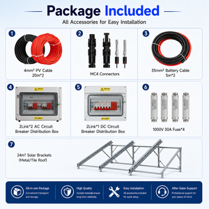 Modular Split 16kWh <b>Battery</b> System | Stackable 64kWh | Hybrid Grid Compatible | CAN | IP20 Indoor Solar Storage - Product Image 4