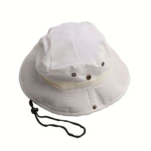 Sombrero de Pescador de Ala Ancha de Color Sólido para Verano, Sombrero para el Sol, Protección Solar para Pesca, Montañismo y Actividades al Aire Libre para Hombre - Product Image 6