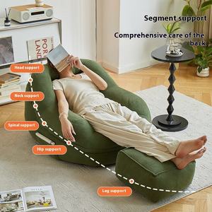 كرسي بين باج عصري ومريح لغرفة النوم والشرفة وغرفة المعيشة بتنجيد من القماش - Product Image 2