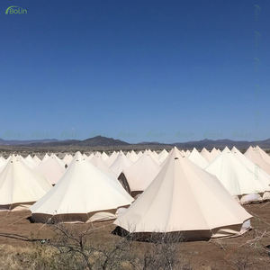Bolin Gran Lujo 3M 4M 5M 6M lona de algodón mongol lujo Glamping Camping <span class=keywords><strong>Yurta</strong></span> casa campana tienda - Product Image 6