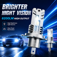 Phare LED tout-en-un SFIDA WM48 avec driver intégré, compatible Canbus, sans erreur EMC, super lumineux blanc 6000K