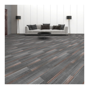 Carreaux de moquette modulaires Revêtement de sol en PP Carreaux de moquette de bureau pour la maison à vendre Carrés de moquette bitume Elare - Product Image 1