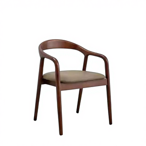 Sedia da Pranzo Moderna in Legno di Noce e Frassino, Sedia Presidenziale di Alta Qualità con Corda Intrecciata per Sala da Pranzo, Hotel e Parchi XinShuo - Product Image 1