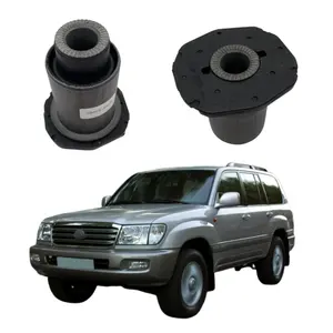 Luxesoem acessórios para carro, bucha de controle de suspensão, bucha inferior dianteira para Land Cruiser HDJ100 UZJ100 48655-60010