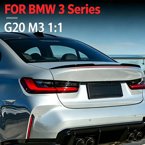สปอยเลอร์สำหรับอุปกรณ์ดัดแปลงรูปลักษณ์ปีกหลังของ BMW 3 Series G20 M3ใบมีดขนาดเล็กรุ่น2020 + - Product Image 5