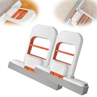 Fournisseur direct d'usine, serpillière courte multifonctionnelle à auto-pressage, mini serpillière pliable pour bureau, sol, fenêtre, voiture, maison