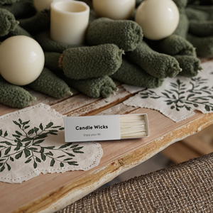 فتيل قطن عالي الجودة ، فتيل مخصص من المصنع ، صنع شموع صديقة للبيئة من القطن الطبيعي تصنعها بنفسك - Product Image 5