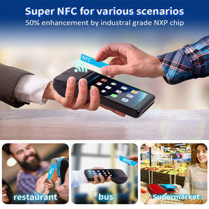 Machine POS 3G Mini terminal POS mobile Android avec imprimantes thermiques de 58mm Système POS intelligent pour les petites entreprises - Product Image 5