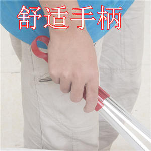 Pinces à nourriture en acier inoxydable rouge, 16 pouces, poignée souple, service de buffet, fournitures pour restaurants et hôtels - Product Image 2