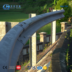 Resistente agli urti in acciaio ondulato barriera stradale resistente al traffico Guardrail in metallo costruzione Premium categoria di prodotto - Product Image 6