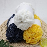 Bright Velvet Fluffy Chenille Yarn Fancy Yarn Factory Price for Knitting and Crocheting
