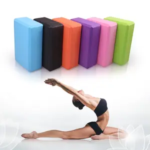 EVA Gym Blocks Foam Brick Training Exercise Fitness Set Tool Yoga Bolster Pillow Cushion Stretching Body Shaping Yoga Blocks