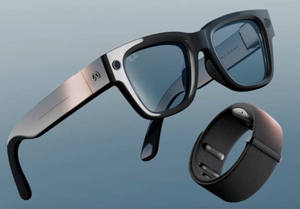 Lunettes intelligentes RayBan Meta avec verres couleur noisette, traitement par cuisson, impression de surface claire - Product Image 5