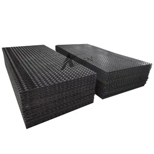 Customized Light Weight Polyethylene Trackway Mats Durable China 4X8 HDPE Ground Protection Mat