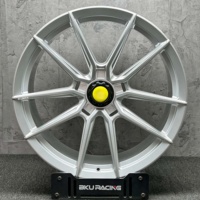 Velg Bku Forged 5x114.3 Custom 20 21 Inch Alloy Rims untuk Ferrari SF90 Spider 296 GTB GT3 GTS 812 Competizione 12Cilindri SP3