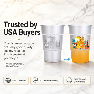 Custom Logo Factory Direct Heat Sensitive Magic Drinkware Wholesale OEM ODM 18 Oz <strong>Color</strong> <strong>Changing</strong> Custom Aluminum <strong>Cups</strong> - Product Image 6
