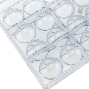 Moules à chocolat sphériques semi-circulaires en <span class=keywords><strong>polycarbonate</strong></span> durables écologiques personnalisés moules à gâteaux outils de cuisson - Product Image 6