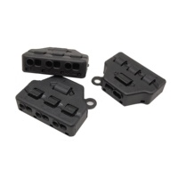 Connecteur électrique 3PIN 1 in 3 Out LED Parallel Splitter Wire Terminal avec Constant Voltage Installation facile