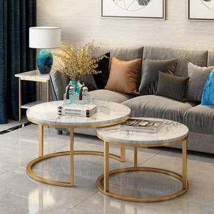 Tavolino da Caffè Pieghevole Moderno Minimalista Nordico, Stile Instagram, Popolare su Internet, per Balcone e Soggiorno, in Acciaio Inossidabile - Product Image 2