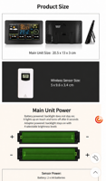 Horloge météo multifonctionnelle avec écran couleur WIFI, température intérieure et extérieure, humidité, vitesse du vent, prévisions météorologiques électroniques