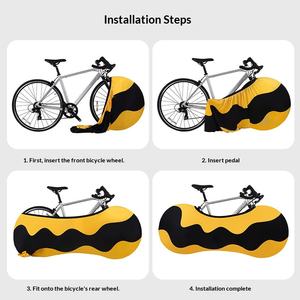 Funda Protectora para Bicicleta, Cubierta Antipolvo y Protector Solar para Bicicletas de Carretera y <span class=keywords><strong>Montaña</strong></span>, Fibra de Poliéster, Uso en Exteriores - Product Image 4