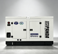Générateur diesel silencieux 80 kW 100 kVA avec moteur Perkins et panneau de commande ATS