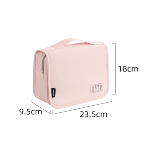 New Hanging Travel Toiletry <b>Bag</b> Portable Waterproof Makeup Pouch Large Capacity Multi-Layered Storage Toiletries Bathroom - Product Image 6